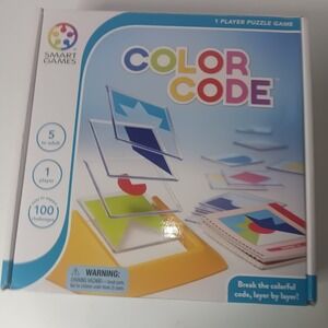 Color Code Puzzle Game Open Box Complete